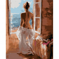 Картина за номерами "Оголений ранок" BS51380, 40х50см Brushme Арт:36951