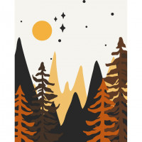 Картина за номерами "Пейзаж 3" 11032-AC 40х50 см ArtCraft Арт:38885