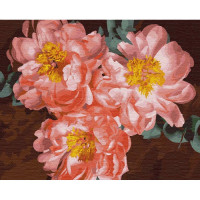 Картина за номерами. "Піонове натхнення" 40*50см КНО3110 Ідейка Арт:17331 Картина за номерами. "Піонове натхнення" 40*50см КНО3110 Ідейка Арт:17331