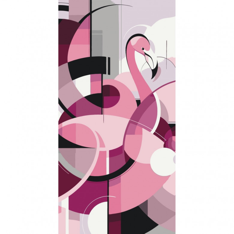 Картина за номерами "Рожевий фламінго" 13063-AC 40х80 см ArtCraft Арт:38884
