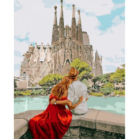 Картина за номерами. "Романтична Іспанія" 40x50см КНО4689 Ідейка Арт:12664