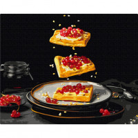 Картина за номерами "Сніданок у деталях" © Halyna Vitiuk BS53814, 40х50см Brushme Арт:37001