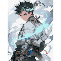 Картина за номерами "Сповнений силою" KHO8387 30x40 см Ідейка Арт:39362