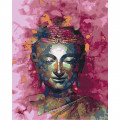 Картина за номерами "Будда в рожевих відтінках" Brushme BS25274 40х50 см Brushme Арт:30675