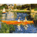 Картина за номерами "Катання на човні по Сені" ©Pierre-Auguste Renoir Ідейка KHO2577 40х50 см Ідейка Арт:29439