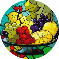 Картина за номерами "Фруктове асорті" ©art_selena_ua KHO-R1011 діаметр 29 см Ідейка Ідейка Арт:33147 Картина за номерами "Фруктове асорті" ©art_selena_ua KHO-R1011 діаметр 29 см Ідейка Ідейка Арт:33147