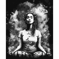 Картина за номерами "У гармонії зі світом" ©Niki Agrua KHO2544 40х50 см Ідейка Ідейка Арт:31788