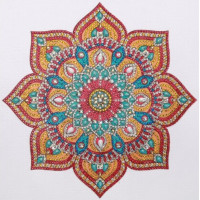 Купить Алмазная мозаика 5D Мандала 24 х 24 см (арт. PR1219) мерцающие стразы Купить Алмазная мозаика 5D Мандала 24 х 24 см (арт. PR1219) мерцающие стразы