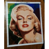 Алмазная мозаика по фотографии портрет 30*40 см
