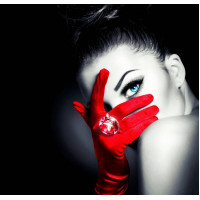 Купить Алмазна вишивка Жіночий погляд 30 х 30 см (арт. FR468) Купить Алмазна вишивка Жіночий погляд 30 х 30 см (арт. FR468)