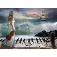 Купить Набор для алмазной техники вышивки 55 х 40 см (арт. FR520) Купить Набор для алмазной техники вышивки 55 х 40 см (арт. FR520)