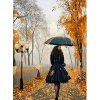 Купить Алмазная мозаика круглые камни Девушка с зонтом 30 х 40 см (арт. FR522) Купить Алмазная мозаика круглые камни Девушка с зонтом 30 х 40 см (арт. FR522)