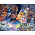 Купить Diamond Painting Алмазна вишивка Закоханні 50 х 40 см (арт. FR546)