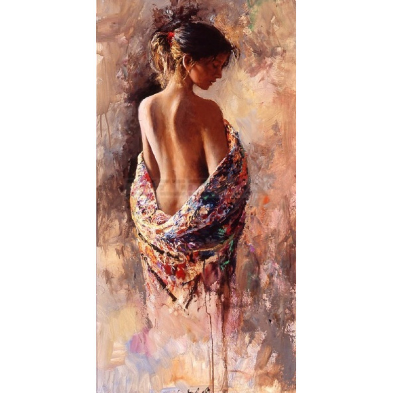 Купить Алмазная живопись Женственность 60 х 30 (арт. FR725) Diamond painting