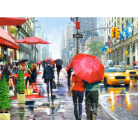 Купить Алмазная мозаика Дождливое утро Нью-Йорка 40 х 55 см (арт. FS805) Купить Алмазная мозаика Дождливое утро Нью-Йорка 40 х 55 см (арт. FS805)