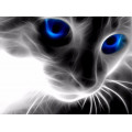 Купить Алмазная вышивка Котячий взгляд 40 х 50 см (арт. FR402)