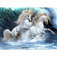 Купить Алмазная вышивка Волна лошадей 30*40 см (арт. FS200) Купить Алмазная вышивка Волна лошадей 30*40 см (арт. FS200)