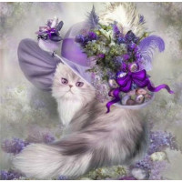 Купить Набор алмазной вышивки Мадемуазель в шляпе 30 х 30 см (арт. FR213) Купить Набор алмазной вышивки Мадемуазель в шляпе 30 х 30 см (арт. FR213)