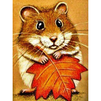 Купить Алмазная вышивка квадратные камни 25 х 30 см Милый хомяк (арт. FS877) Купить Алмазная вышивка квадратные камни 25 х 30 см Милый хомяк (арт. FS877)