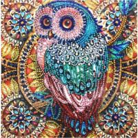 Купить Алмазная мозаика 5D Ночная сова 24 х 24 см (арт. PR1215) Купить Алмазная мозаика 5D Ночная сова 24 х 24 см (арт. PR1215)