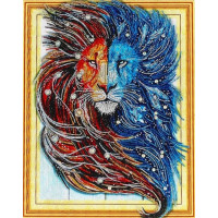 Купить Алмазная вышивка Созвездие льва 40 х 50 см (арт. PR863) частичная выкладка Купить Алмазная вышивка Созвездие льва 40 х 50 см (арт. PR863) частичная выкладка