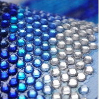 Купить Алмазная мозаика Тигр 65 х 35 см (арт. PR058) частичная выкладка
