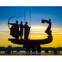 Купить Алмазная мозаика круглые стразы 40 х 50 см на подрамнике Основатели Киева (арт. AR-3147) Купить Алмазная мозаика круглые стразы 40 х 50 см на подрамнике Основатели Киева (арт. AR-3147)