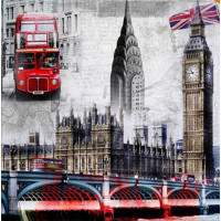 Купить Набор алмазной вышивки Чудесный Лондон 20 х 20 см (арт. FS025) Купить Набор алмазной вышивки Чудесный Лондон 20 х 20 см (арт. FS025)