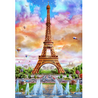 Купить Алмазная вышивка Солнечная Франция 60 х 40 см (арт. FS616) Купить Алмазная вышивка Солнечная Франция 60 х 40 см (арт. FS616)