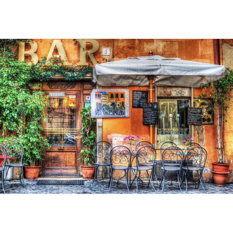 Купить Набор алмазной мозаики Итальянское кафе 40 х 60 см (арт. FS796)
