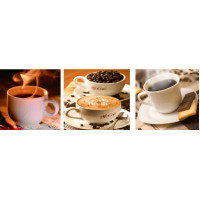 Купить Алмазная вышивка Триптих. Пара чашек кофе 30 х 60 см (арт. FS085) Купить Алмазная вышивка Триптих. Пара чашек кофе 30 х 60 см (арт. FS085)