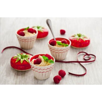 Купить Алмазная вышивка Клубничное настроение 30 х 20 см (арт. FS106) DIY Купить Алмазная вышивка Клубничное настроение 30 х 20 см (арт. FS106) DIY