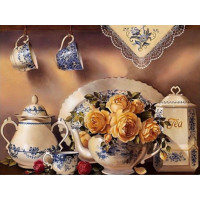 Купить Алмазная вышивка Приглашение к чаепитию 40 х 30 см (арт. FS111) Купить Алмазная вышивка Приглашение к чаепитию 40 х 30 см (арт. FS111)