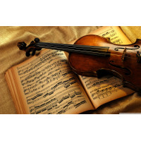 Купить Набор алмазной мозаики Скрипка и ноты 40 х 30 см (арт. FS507) Купить Набор алмазной мозаики Скрипка и ноты 40 х 30 см (арт. FS507)