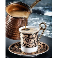 Купить Алмазная вышивка на холсте Любимый напиток 40 х 50 см (арт. FS613) на кухню Купить Алмазная вышивка на холсте Любимый напиток 40 х 50 см (арт. FS613) на кухню