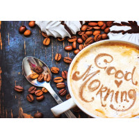 Купить Набор для алмазной мозаики Доброе утро, любимая! 50 х 40 см (арт. FS740) Купить Набор для алмазной мозаики Доброе утро, любимая! 50 х 40 см (арт. FS740)