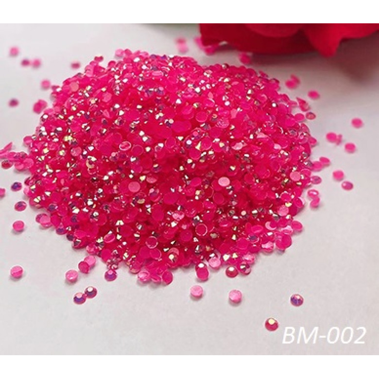 Купить Мишка с алмазными стразами 21 см (арт. BM-002) розовый