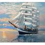 Купить Набор алмазной мозаики Корабль в море 20*25 см (арт. FS021)