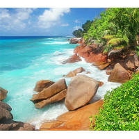 Купить Алмазная вышивка Рай для двоих 30 х 30 см (арт. FS246) Купить Алмазная вышивка Рай для двоих 30 х 30 см (арт. FS246)