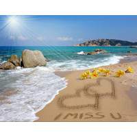 Купить Алмазная мозаика Я скучаю 40 х 30 см (арт. FR371) Купить Алмазная мозаика Я скучаю 40 х 30 см (арт. FR371)