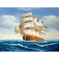 Купить Набор алмазной мозаики На волнах 40 х 30 см (арт. FS272) Купить Набор алмазной мозаики На волнах 40 х 30 см (арт. FS272)