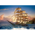 Купить Алмазная вышивка без коробки Морской закат MyArt 40 х 30 см (арт. MA754)