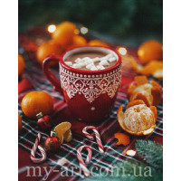 Купить Алмазная вышивка на подрамнике Мандаринки и горячий шоколад 40 х 50 см (арт. TN1224) Купить Алмазная вышивка на подрамнике Мандаринки и горячий шоколад 40 х 50 см (арт. TN1224)