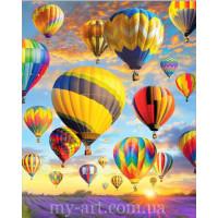 Купить Алмазная вышивка круглые стразы 40 х 50 см на подрамнике Полет на воздушном шаре (арт. AR-3106) без коробки Купить Алмазная вышивка круглые стразы 40 х 50 см на подрамнике Полет на воздушном шаре (арт. AR-3106) без коробки