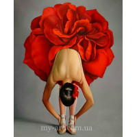 Купить Алмазная вышивка круглые стразы 40 х 50 см на подрамнике Балерина цветок (арт. AR-3136) без коробки Купить Алмазная вышивка круглые стразы 40 х 50 см на подрамнике Балерина цветок (арт. AR-3136) без коробки