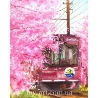 Купить Алмазная вышивка круглые стразы 40 х 50 см на подрамнике Поезд в мою Украину (арт. AR-3143) без коробки Купить Алмазная вышивка круглые стразы 40 х 50 см на подрамнике Поезд в мою Украину (арт. AR-3143) без коробки