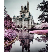 Купить Набор алмазной вышивки Замок на берегу 40 х 50 см (арт. FS019) Купить Набор алмазной вышивки Замок на берегу 40 х 50 см (арт. FS019)