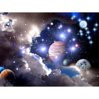 Купить Алмазная вышивка Вселенная 30 х 45 см (арт. FS043) Купить Алмазная вышивка Вселенная 30 х 45 см (арт. FS043)