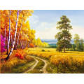 Купить Набор алмазной вышивки Осенняя дорога 30 х 40 см (арт. FS230)