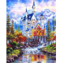 Купить Алмазная мозаика Сказочный дом 30*40 см (арт. FS375)